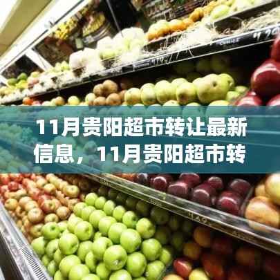 探寻行业变革中的商机与挑战,11月贵阳超市转让最新信息一览
