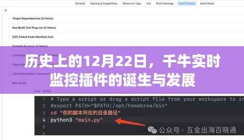 千牛实时监控插件的诞生与成长历程,回望历史上的重要时刻——12月22日