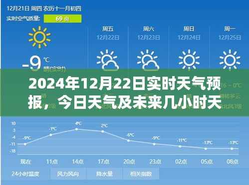 2024年12月22日天气预报,今日及未来几小时天气实时更新