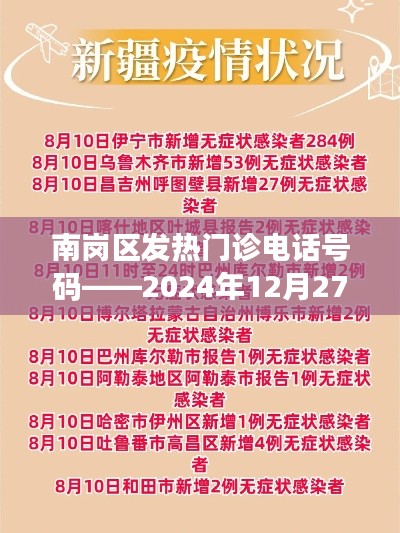 南岗区发热门诊最新电话,2024年12月27日更新
