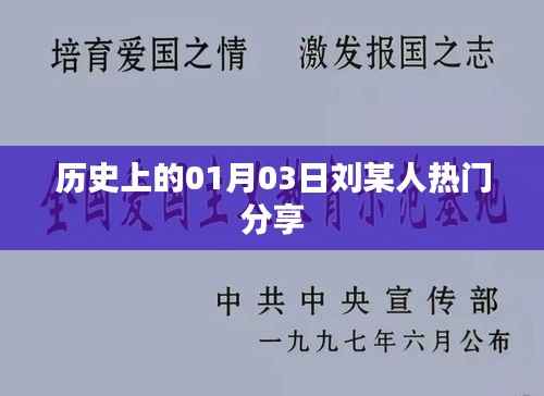 历史上的今日,刘某人热门分享概览