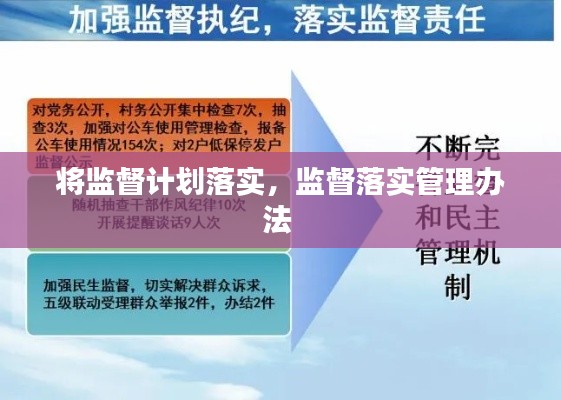 将监督计划落实,监督落实管理办法