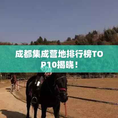 成都集成营地排行榜TOP10揭晓!