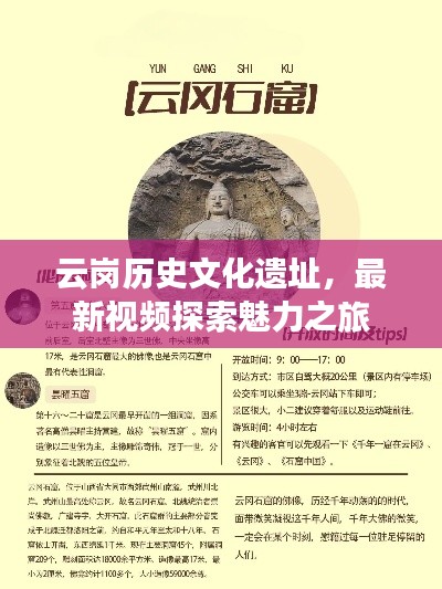 云岗历史文化遗址,最新视频探索魅力之旅